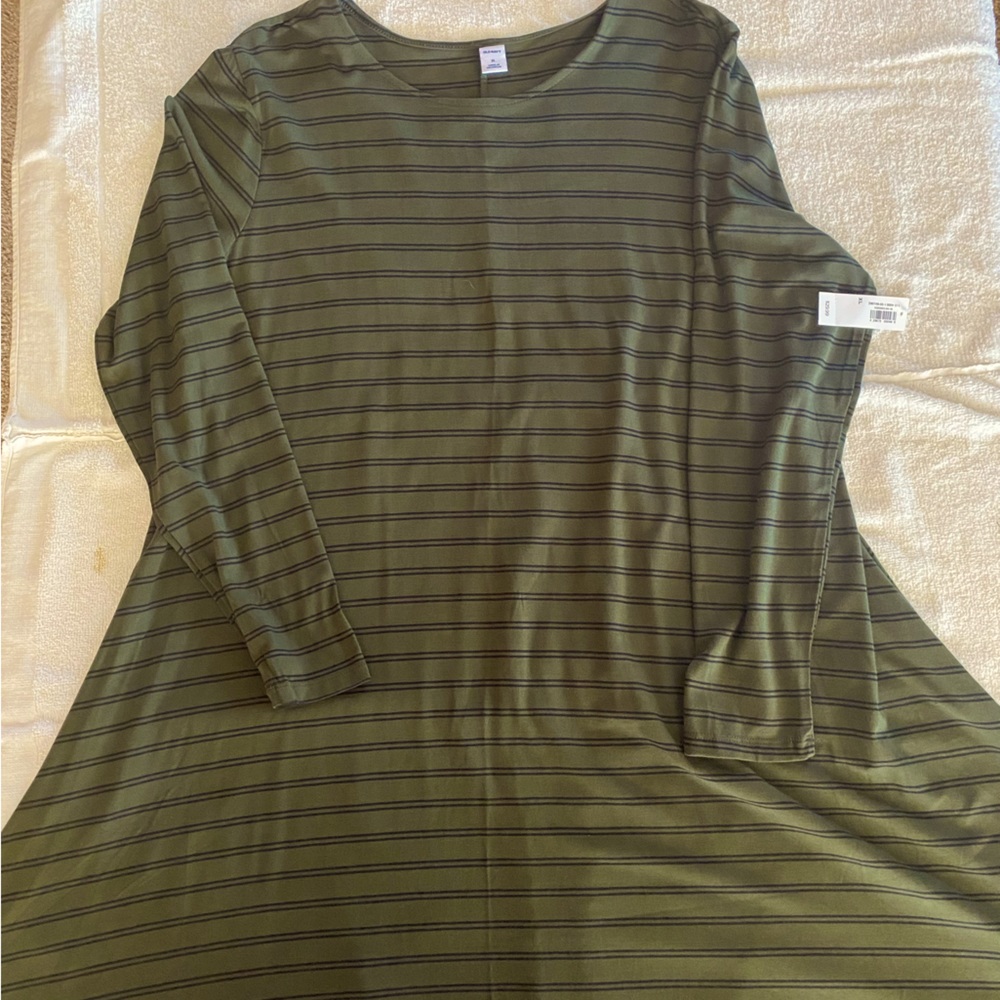 Old Navy Long Sleeve Swing Dress